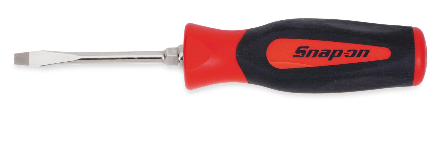 Flat Tip Instinct® Soft Grip Standard Screwdriver (Red)