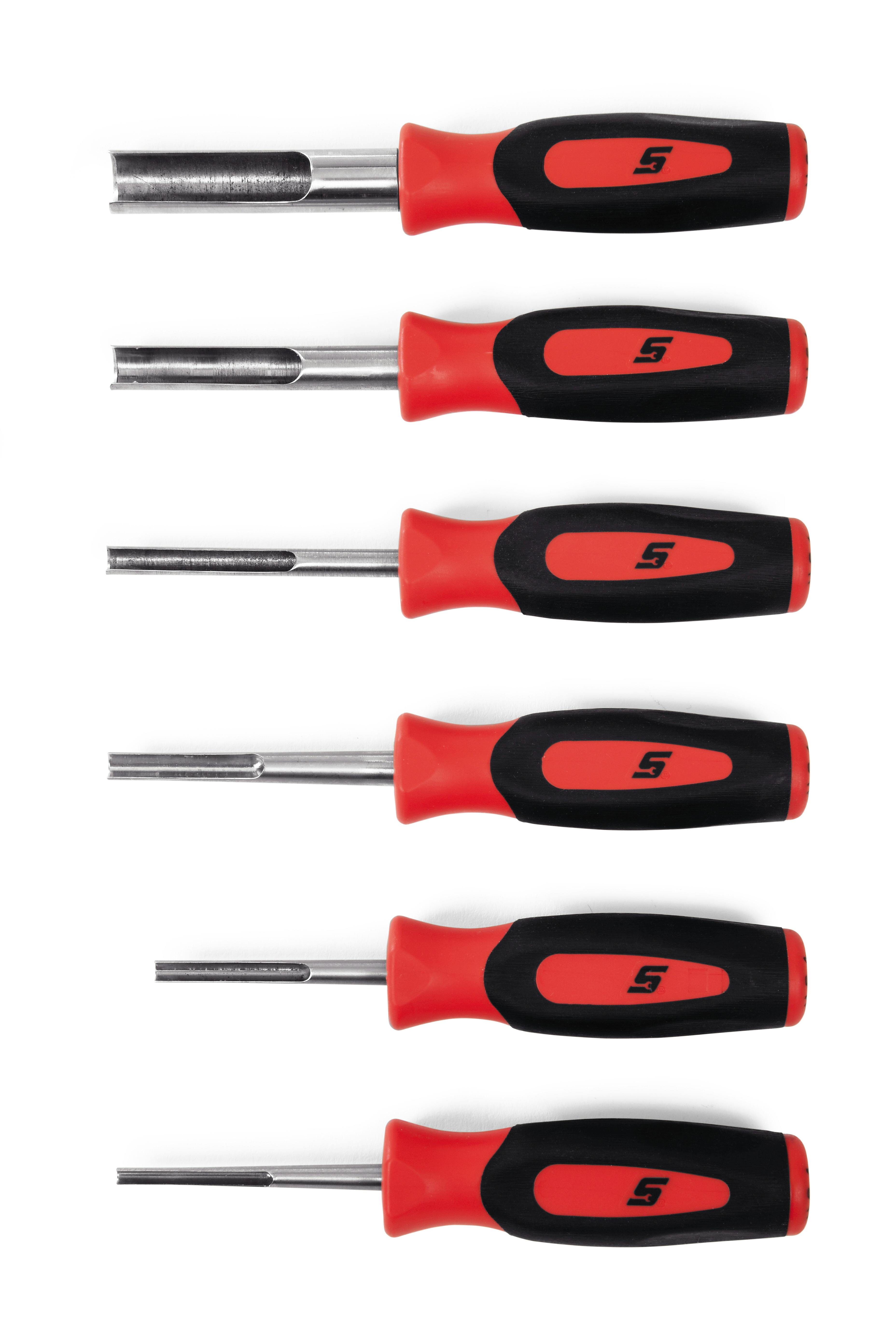 6 pc Deutsch Terminal Tool Kit (Red), SGDTT106