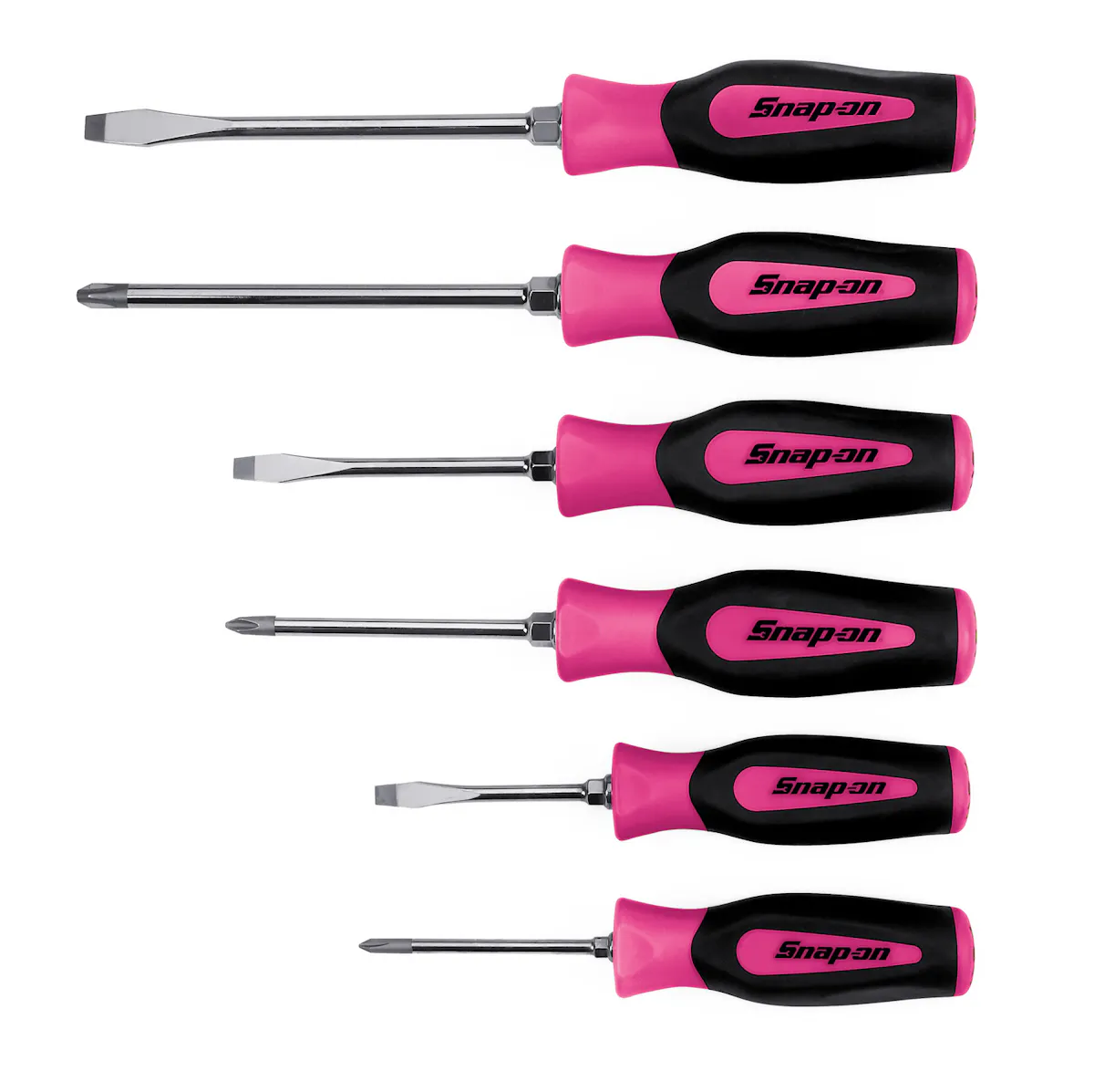 SCR DRV SET, 6PC COMBO ELC PNK