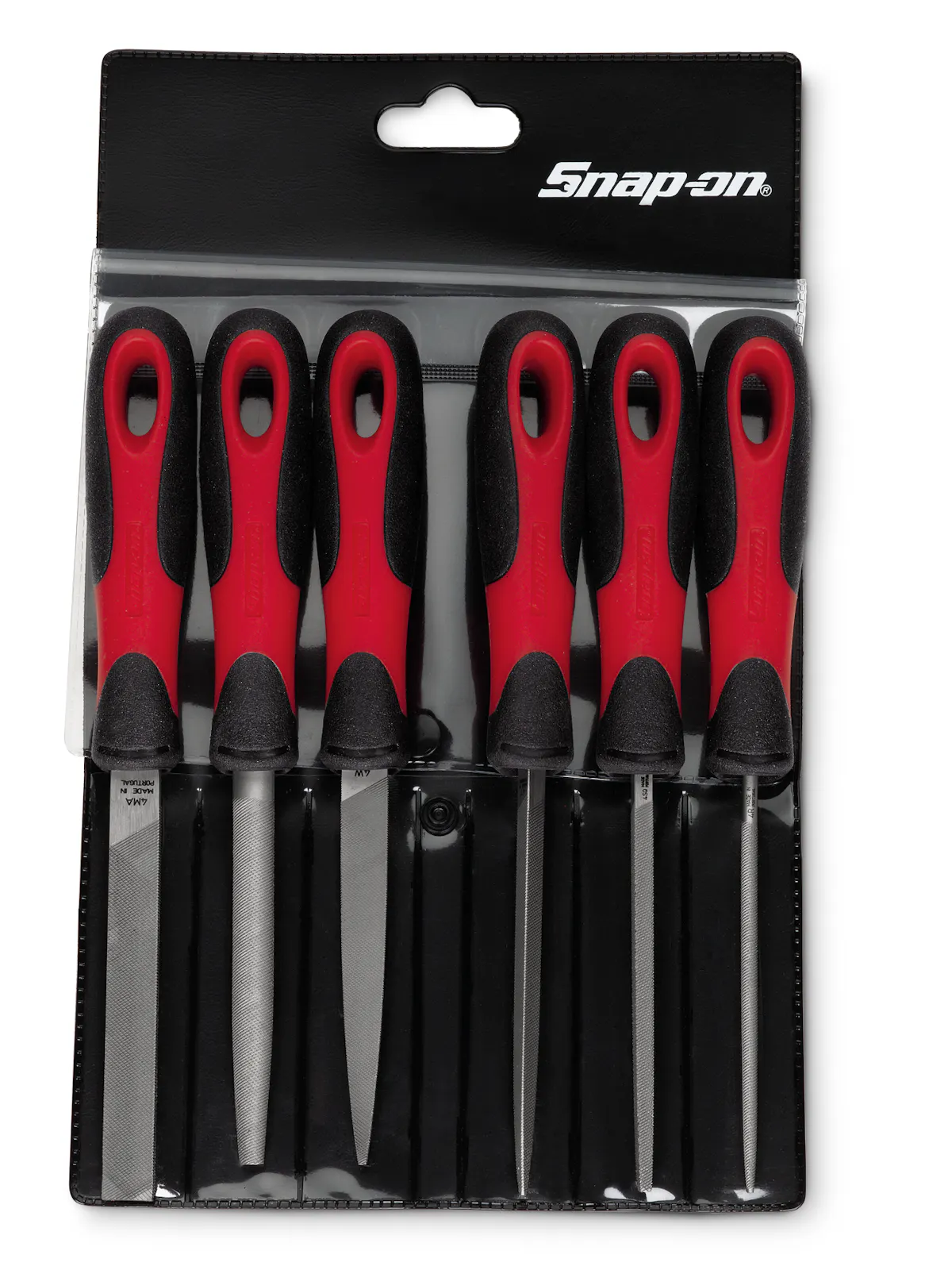 6PC RED MIN FILE SET