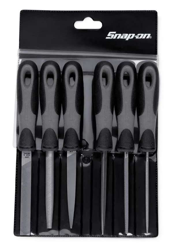 6PC DARK TITANIUM MIN FILE SET