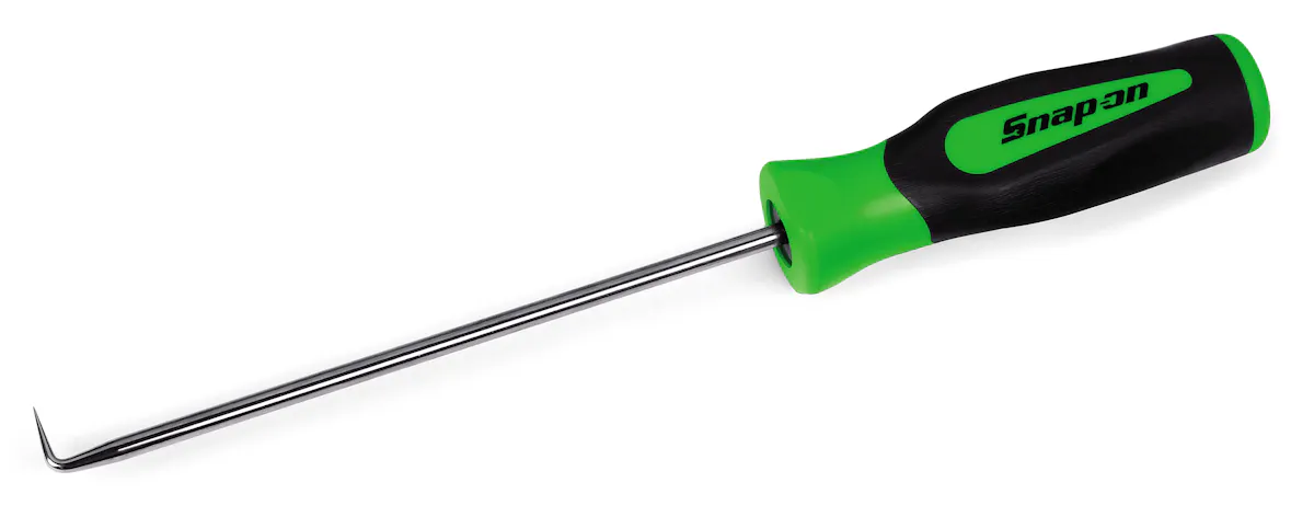 PICK 6IN 90 DEG L TIP GREEN