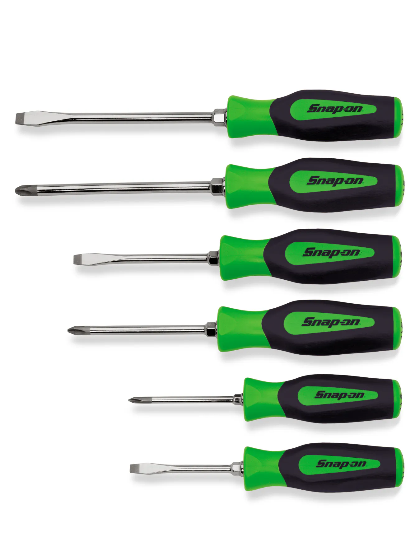 6 pc Instinct® Combination Hard Grip Standard Screwdriver Set 