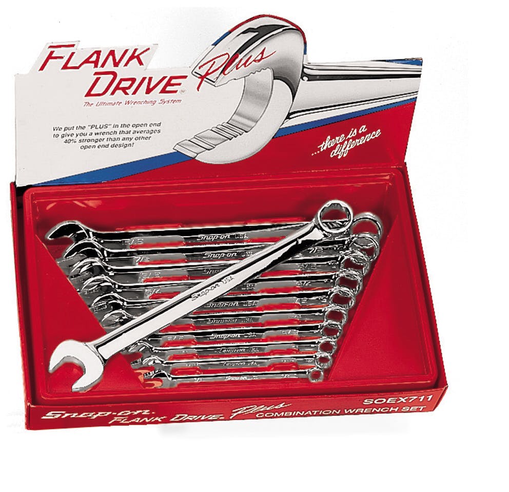 11PC Flank Drive Plus Combination Wrench Set