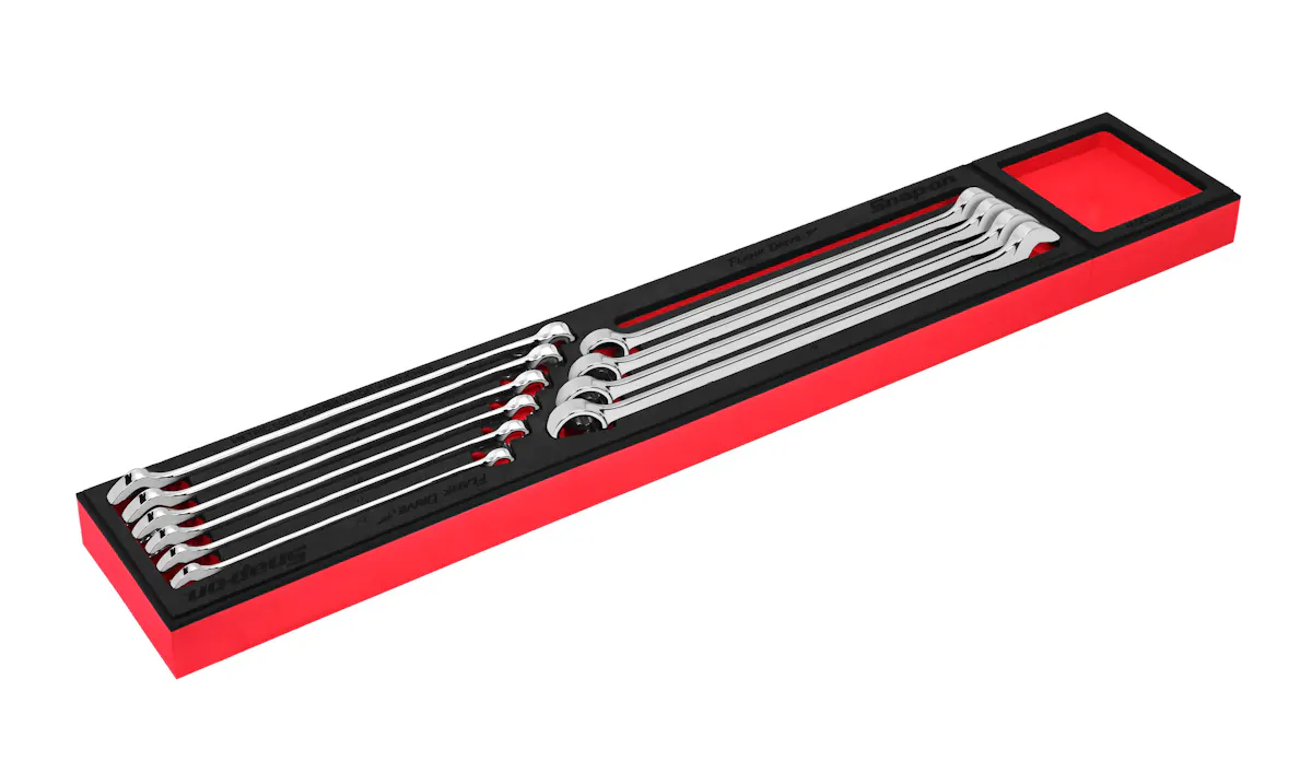10PC SOEXL MET FSET BLK/RED