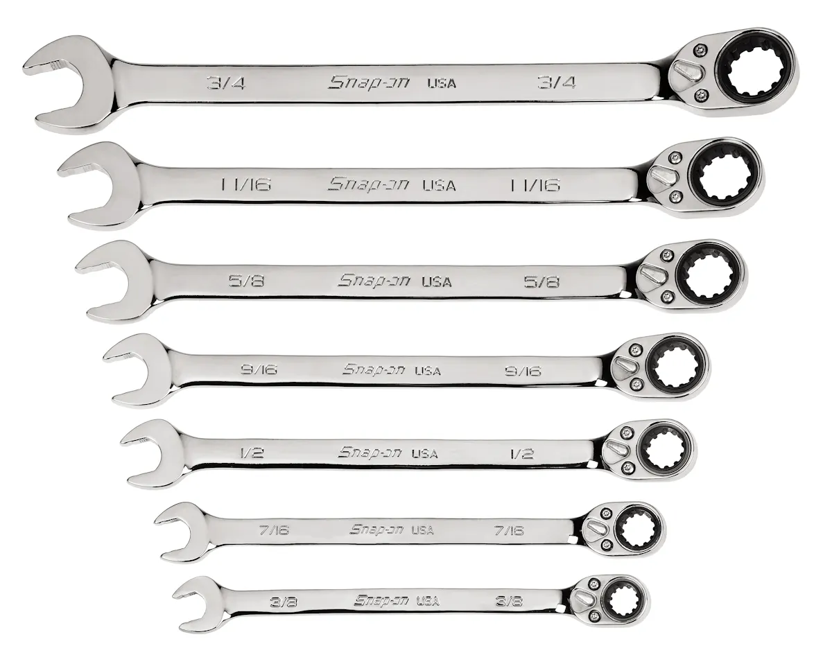 7PC F/DR RAT SPLINE WR SET
