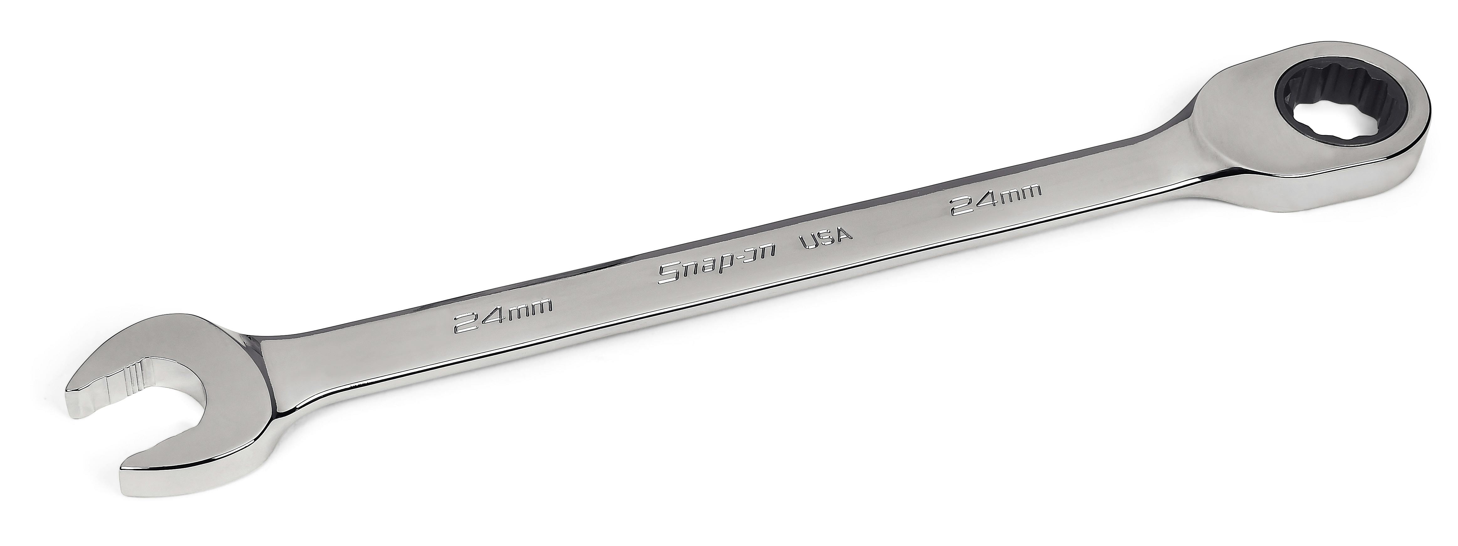 supreme For SNAP ON 10Pc 12Pt Metric 0° Offset Ratcheting Combo Wrench