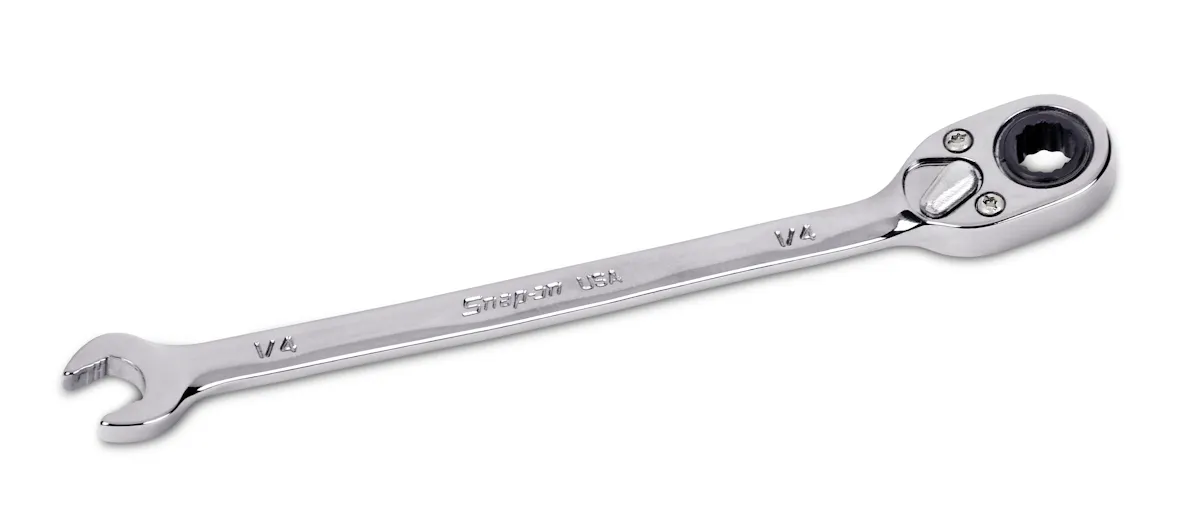 1/4IN REV RATCH COMBO WRENCH