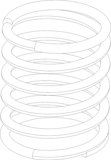THROTTLE LEVER SPRING