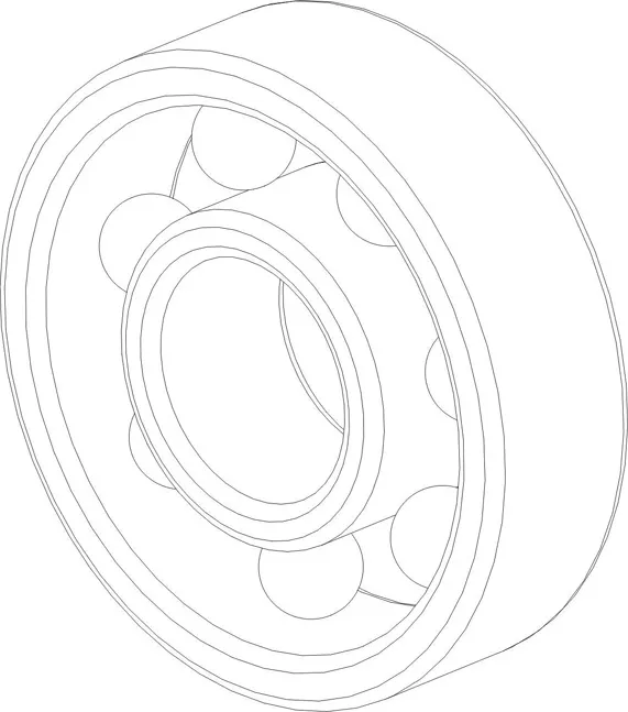 BEARING DP GRV BALL 609