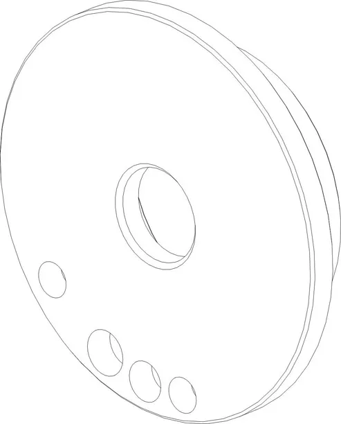 REAR END PLATE 1.6HP AG