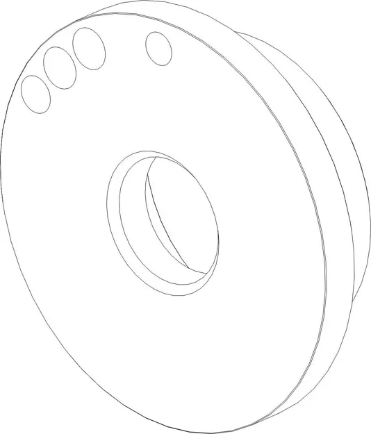REAR END PLATE 2.2HP AG