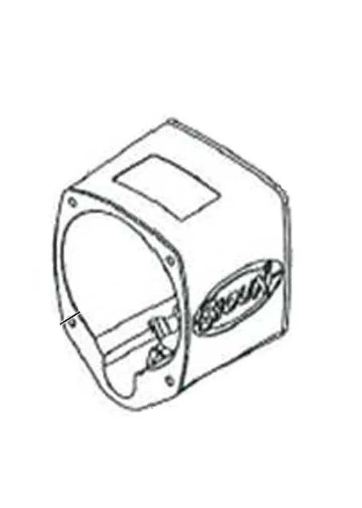 MOTOR HOUSING (RED) SIOUX LOGO