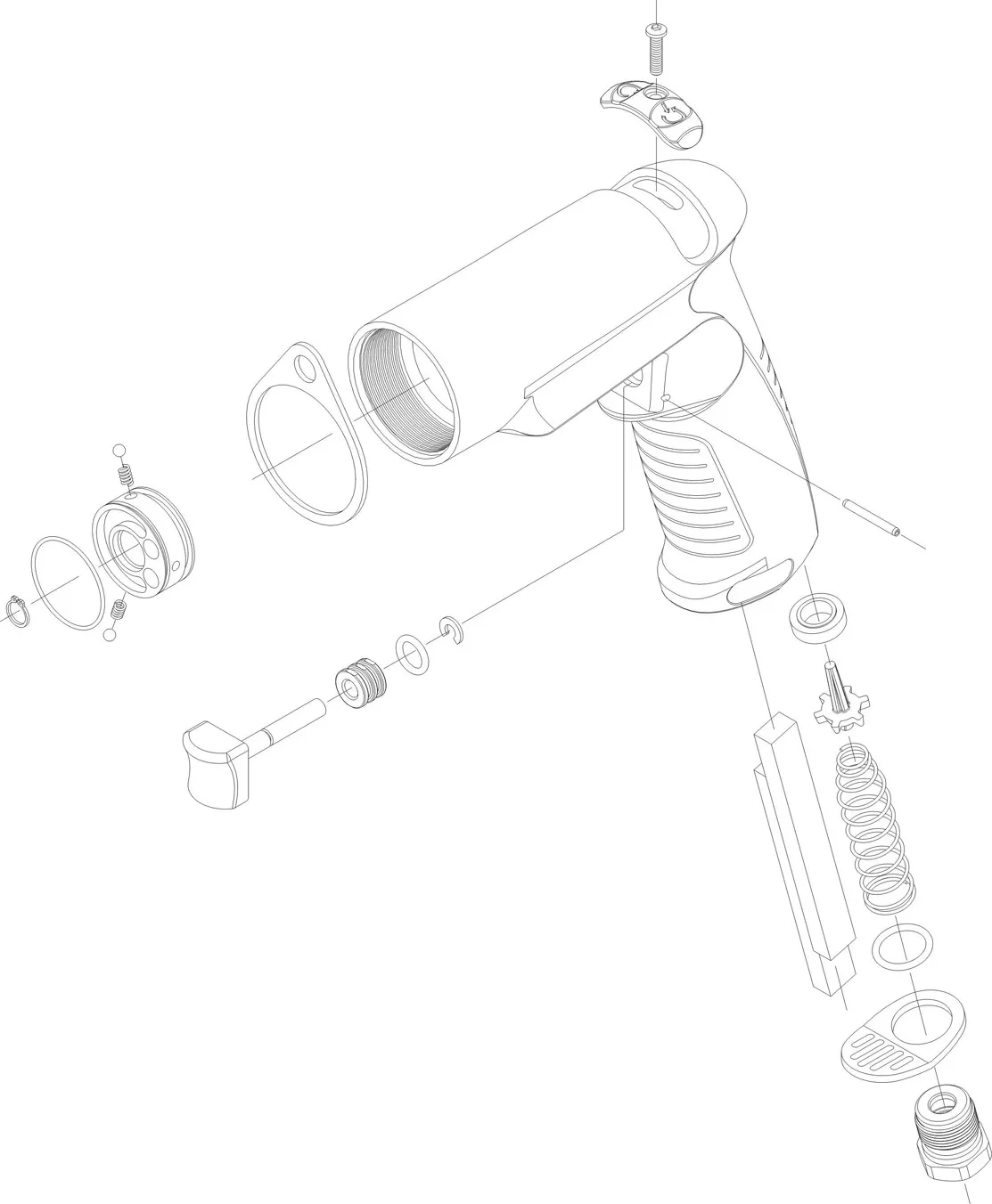 HOUSING ASSY .6HP REV SIOUX