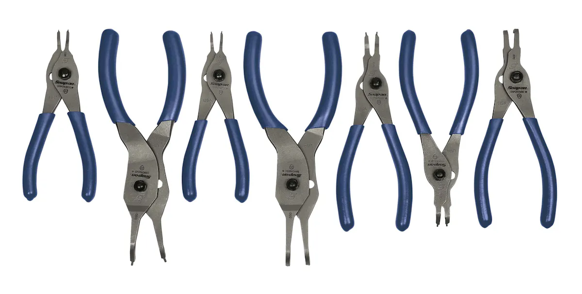 7PC SNAP RING PLIERS SET PWRBL