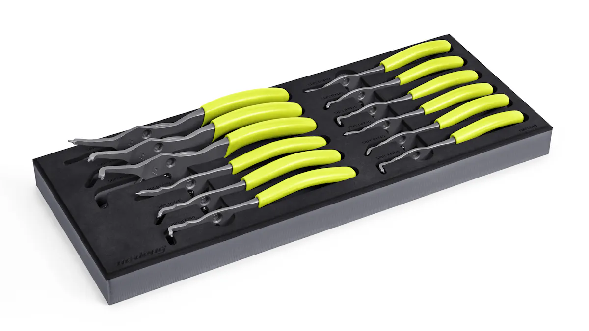 12PC SNAP RING PLIER DTFM HV