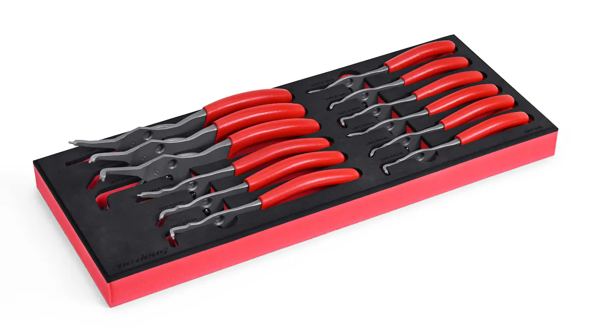 12PC SNAP RING PLIER FSET
