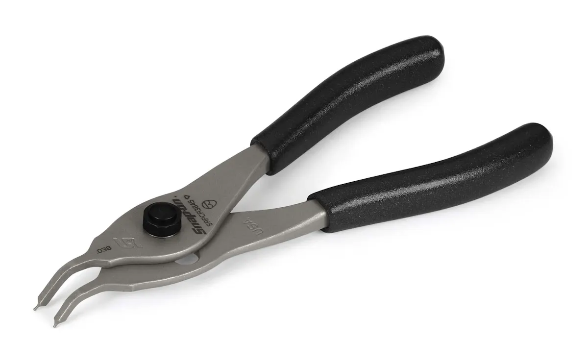 SNAP RING PLIERS 45 DEG BLACK