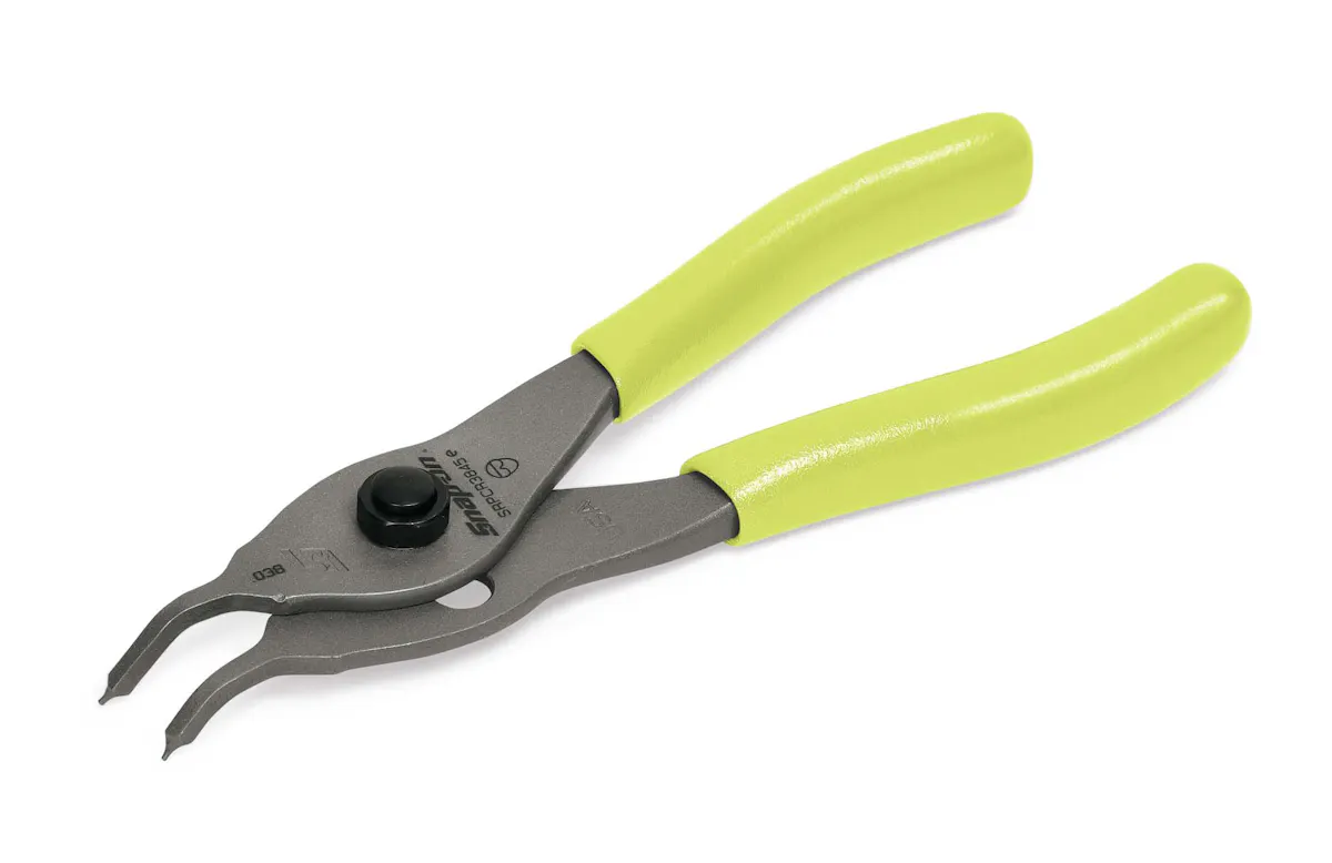 SNAP RING PLIERS 45 DEG HI VIS
