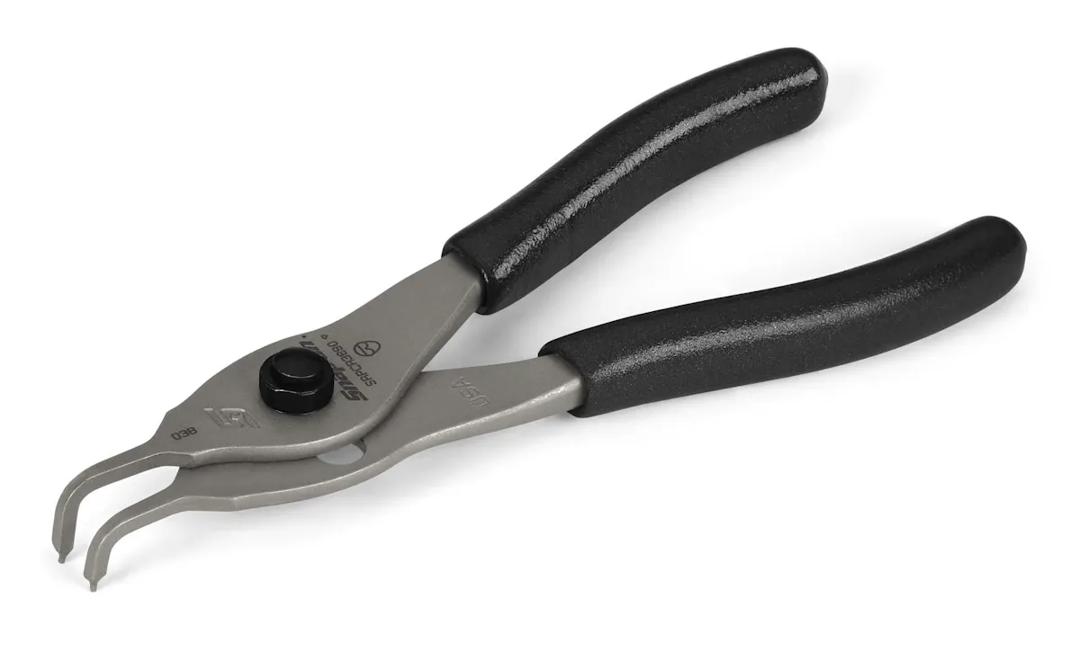 SNAP RING PLIERS 90 DEG BLACK