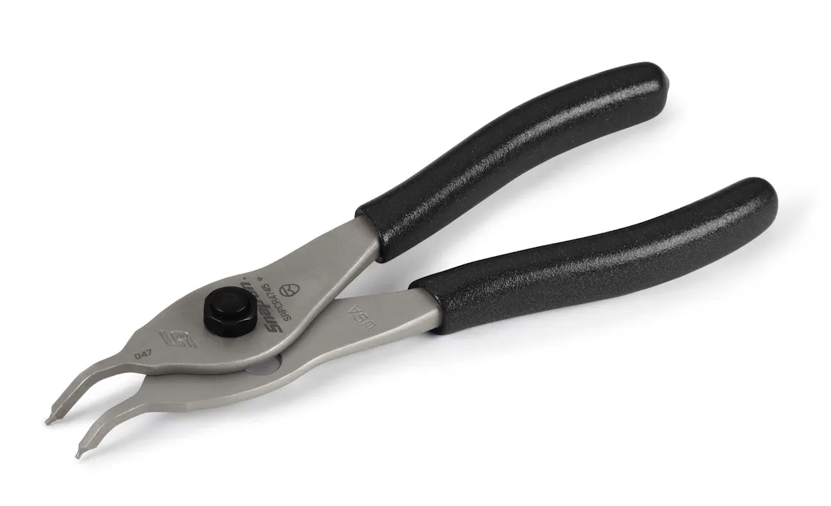 SNAP RING PLIERS 45 DEG BLACK