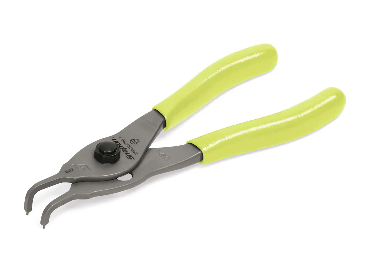 SNAP RING PLIERS 90 DEG HI VIS
