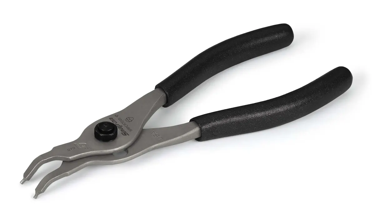 SNAP RING PLIERS 45 DEG BLACK