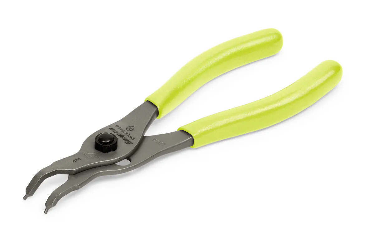 SNAP RING PLIERS 45 DEG HI VIS
