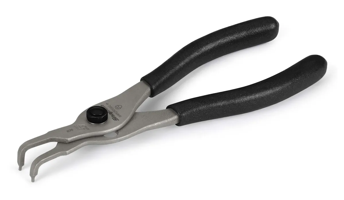 SNAP RING PLIERS 90 DEG BLACK