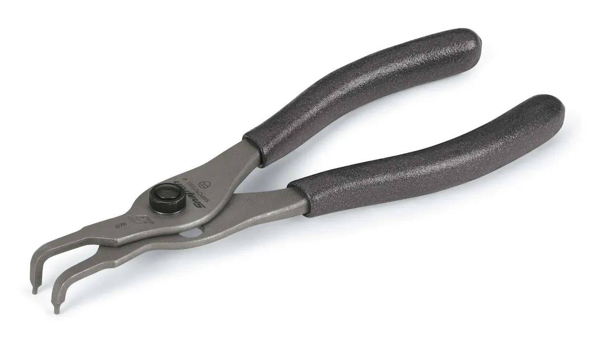 SNAP RING PLIRS 90DEG DK TITAN
