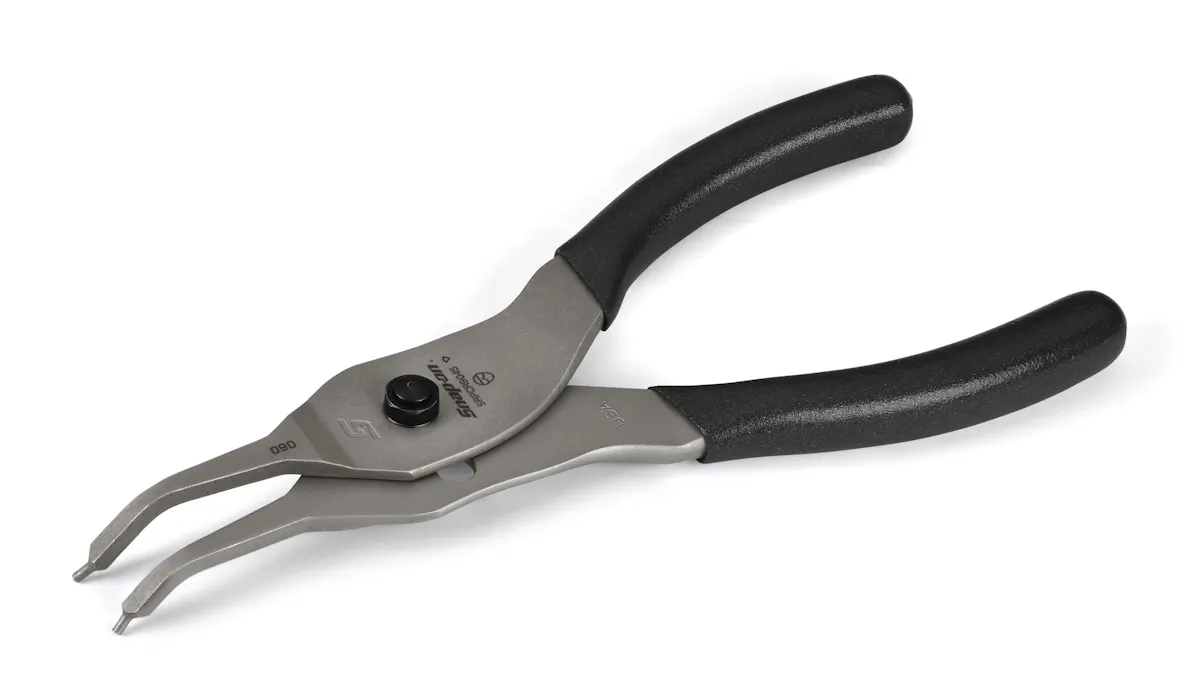 SNAP RING PLIERS 45 DEG BLACK