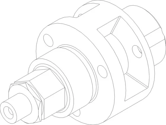 HEX OUTPUT 5.80 RATIO CARRIER