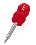 Find Snap On Tools Pink Ratcheting Magnetic Screwdriver With 5 Bits