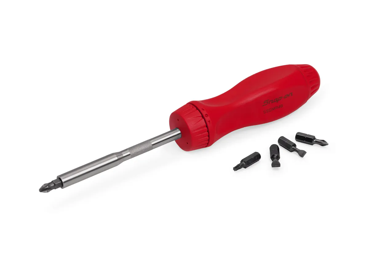 Pink Snap On Ratching Bit Ratchet Snap-on Ratcheting Screwdriver With Orange End Cap ...
