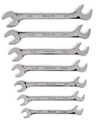 6 pc SAE 30°/60° Flank Drive® Plus Four-Way Angle Open-End Wrench  Set (3/4, 13/16, 15/16, 1, 1-1/16 and 1-1/8), SVS806