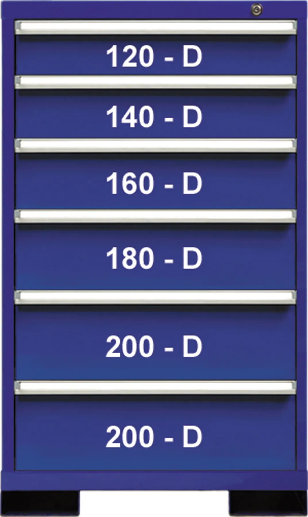 6 DRWR 29W x 45H DARK BLUE