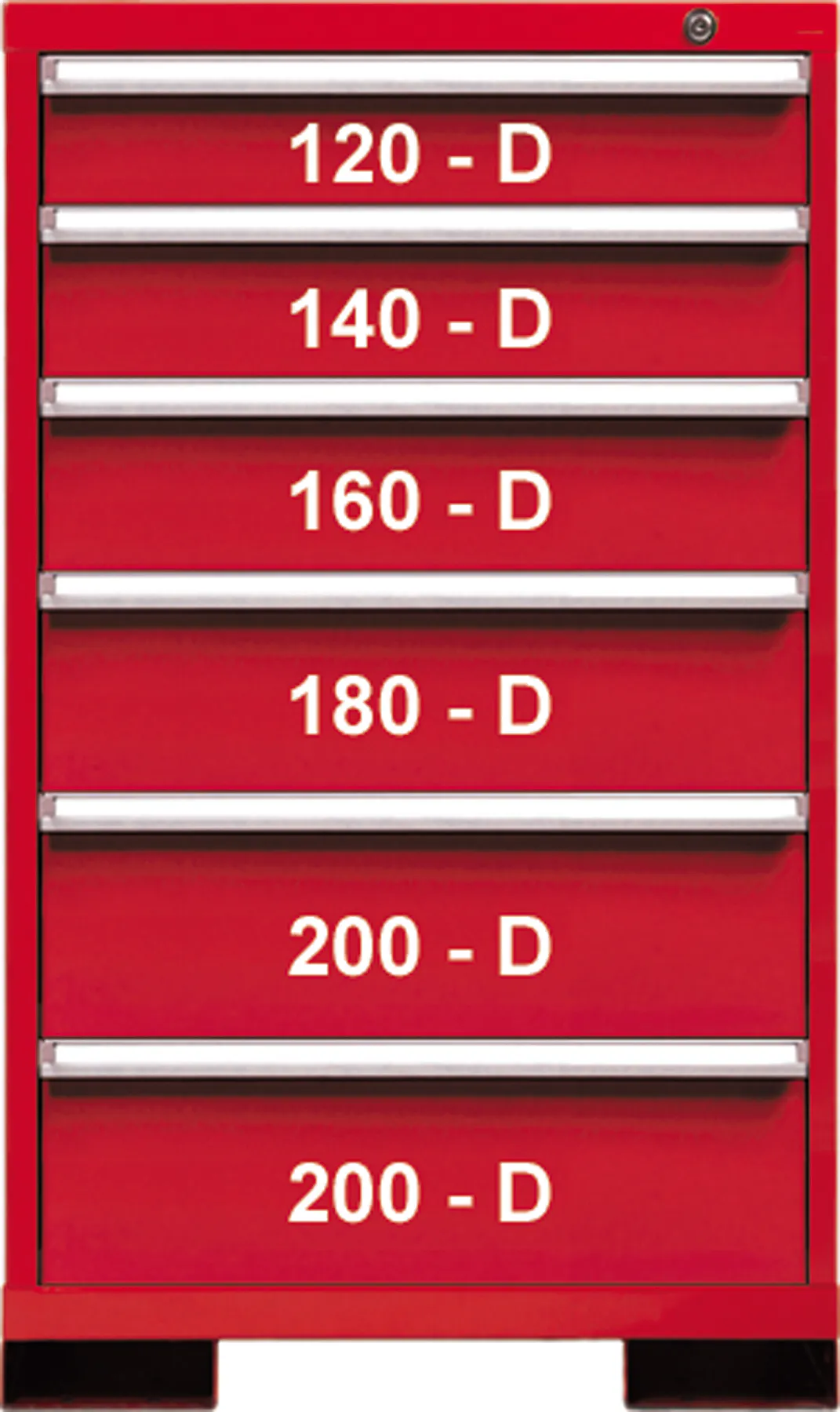 6 DRWR 29W x 48H RED