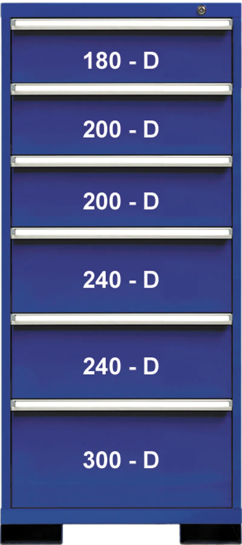 6 DRWR 29W x 59H DRK BL