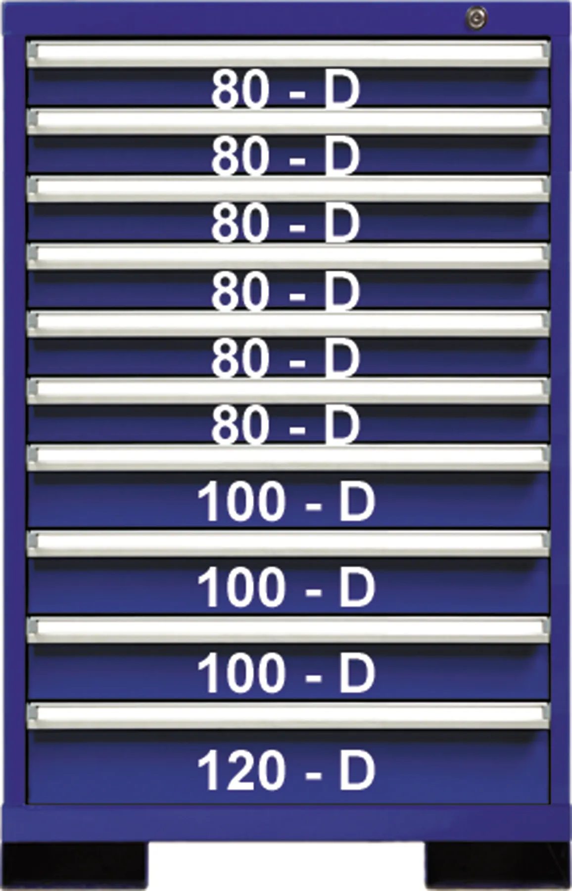 10 DRWR 29W x 41H DRK BL