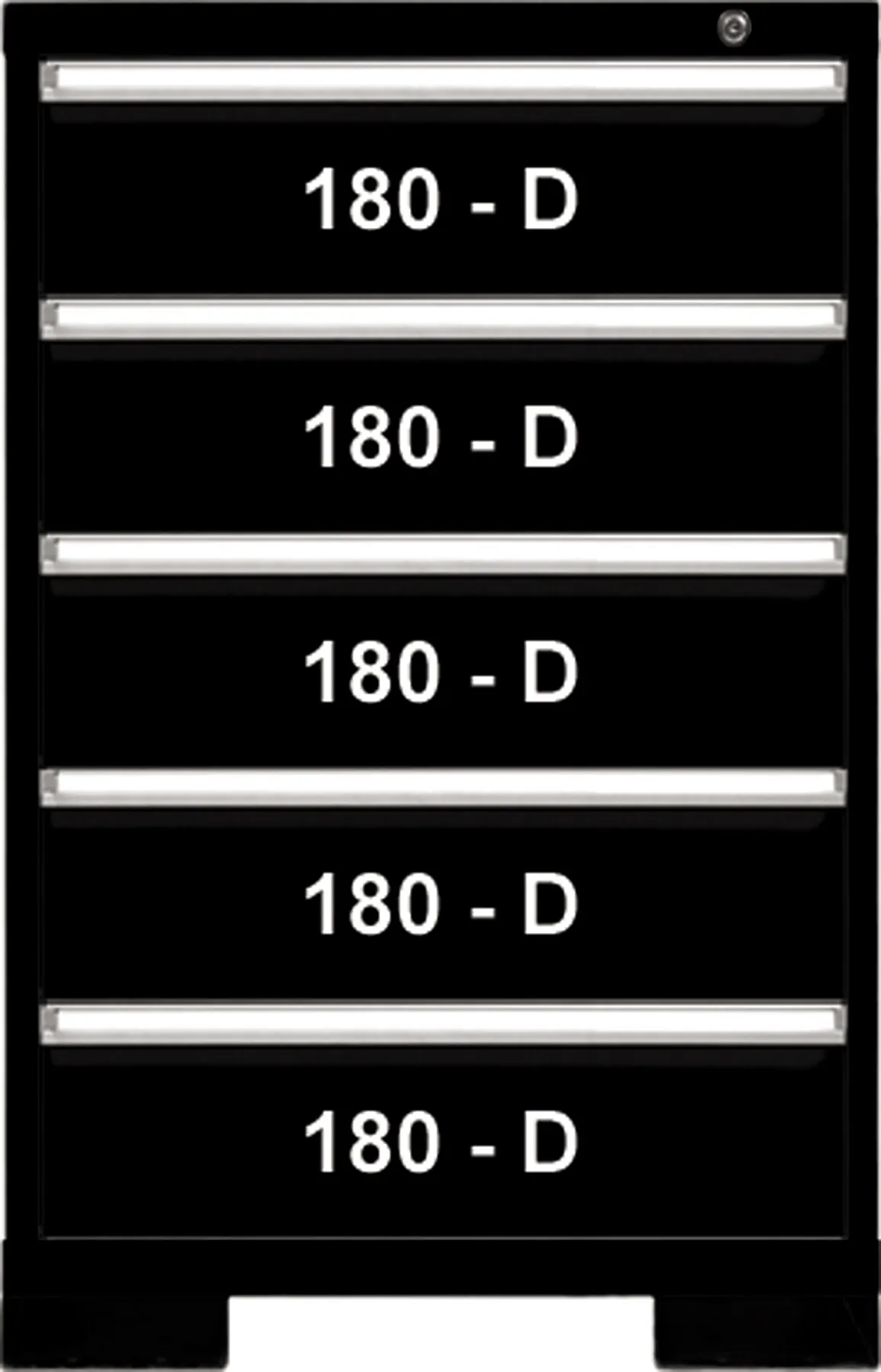 5 DRWR 29W x 41H BLACK
