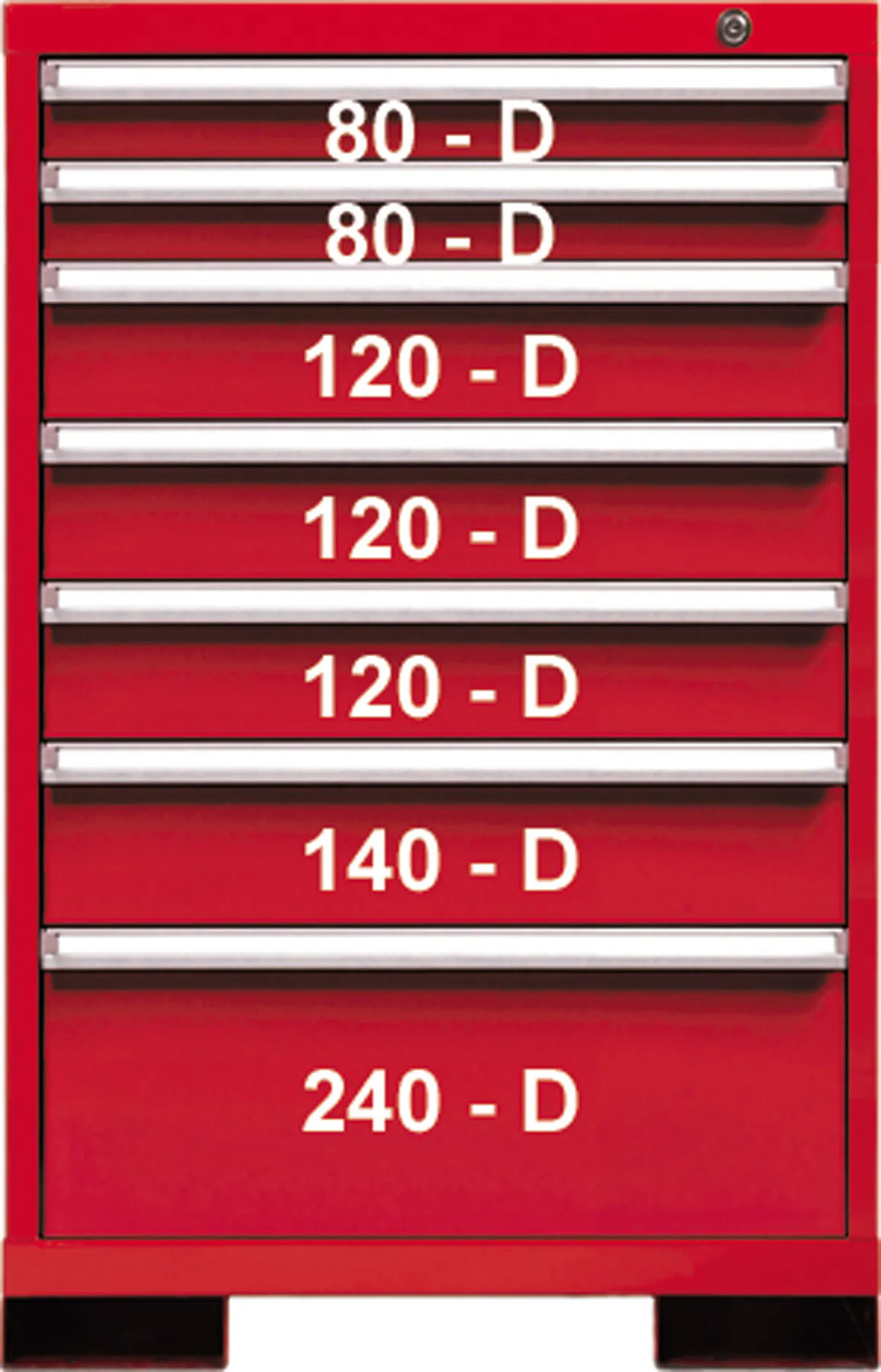 7 DRWR 29WX41H RED