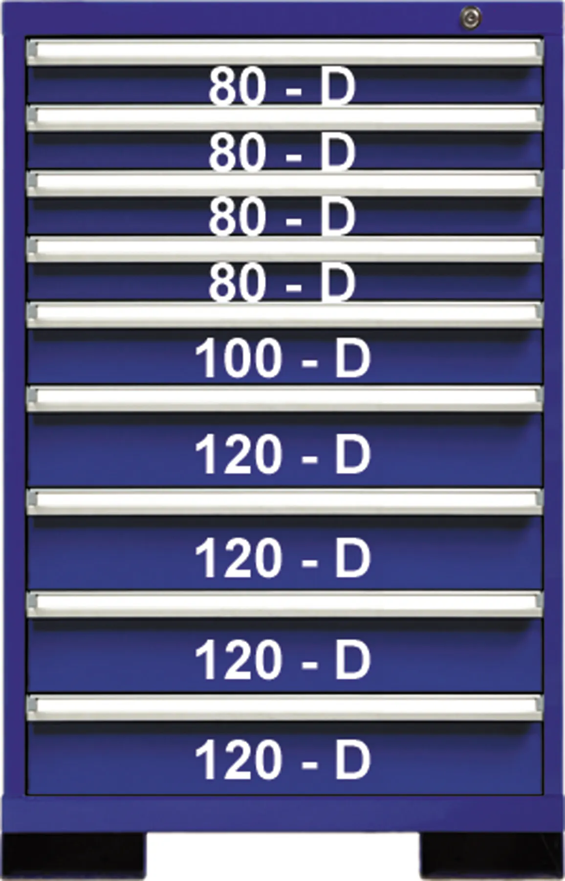 9 DRWR 29W x 41H DRK BL