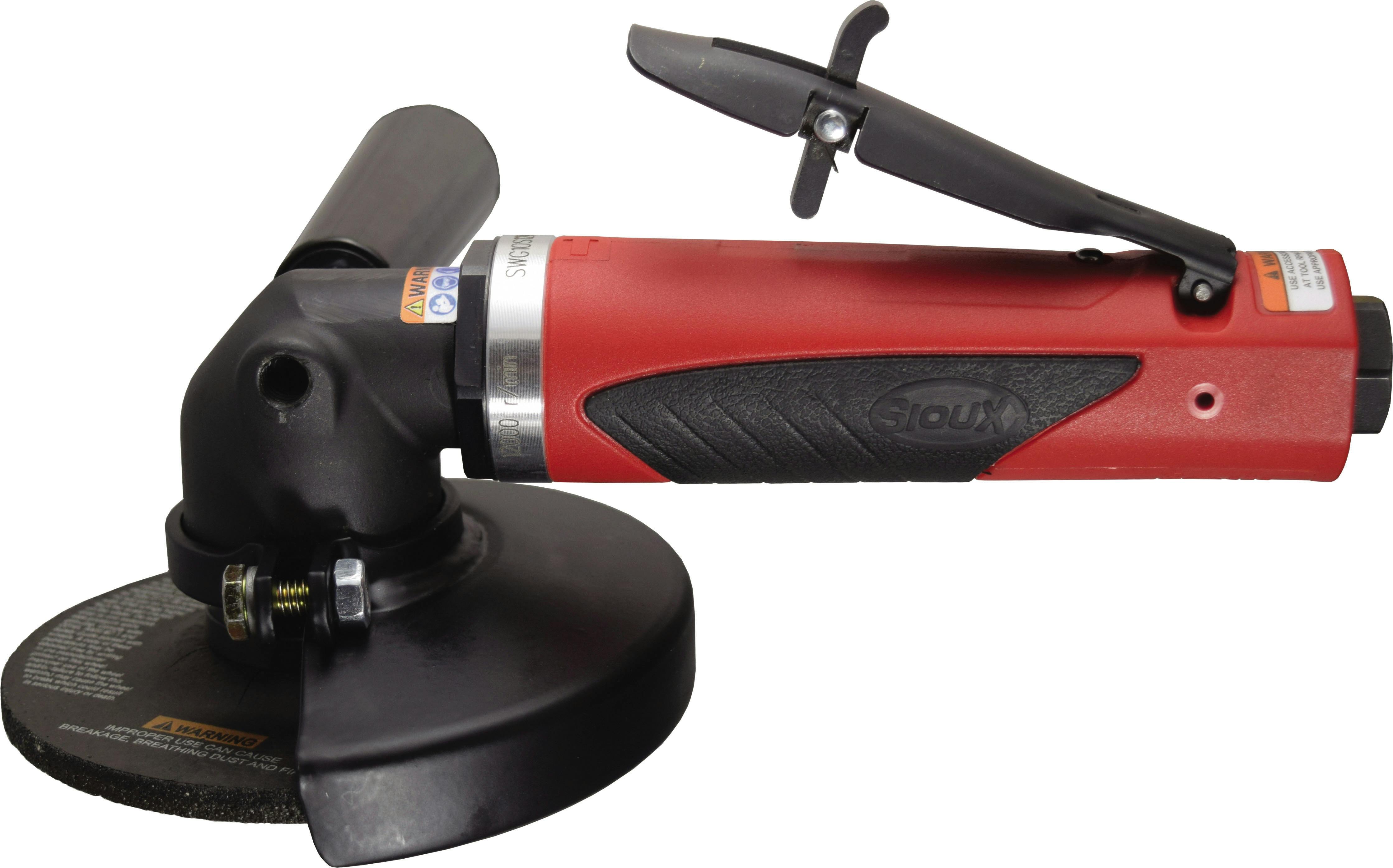 12,000 RPM Right Angle Type Wheel Grinder with Lockoff Lever