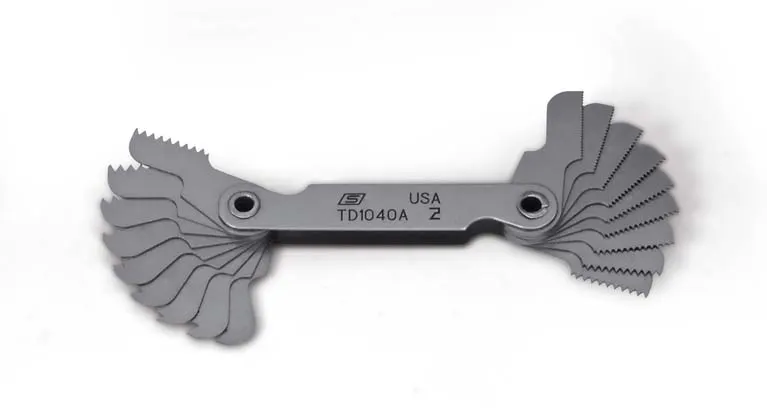 THREAD PITCH GAUGE FRACTIONAL