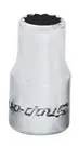1/4DR 12PT 1/4" SHL SKT
