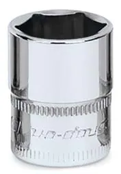 1/4DR 6PT 13MM SHL SKT