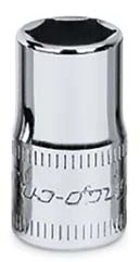 Snap-on STMM8 1/4" Drive 8mm Deep 6-Point Chrome Socket – USA Made – NEW