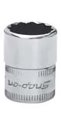 1/4DR 12PT 12MM SHL SKT