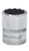 1/4DR 12PT 13MM SHL SKT