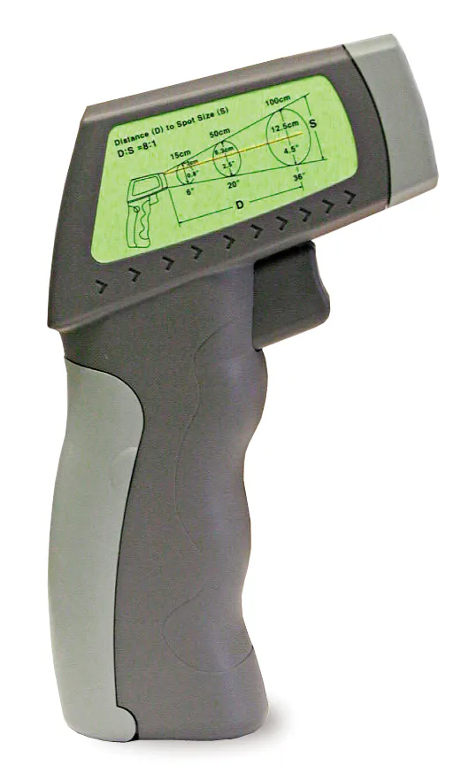 INFRARED TEMP TO 0 TO 500F